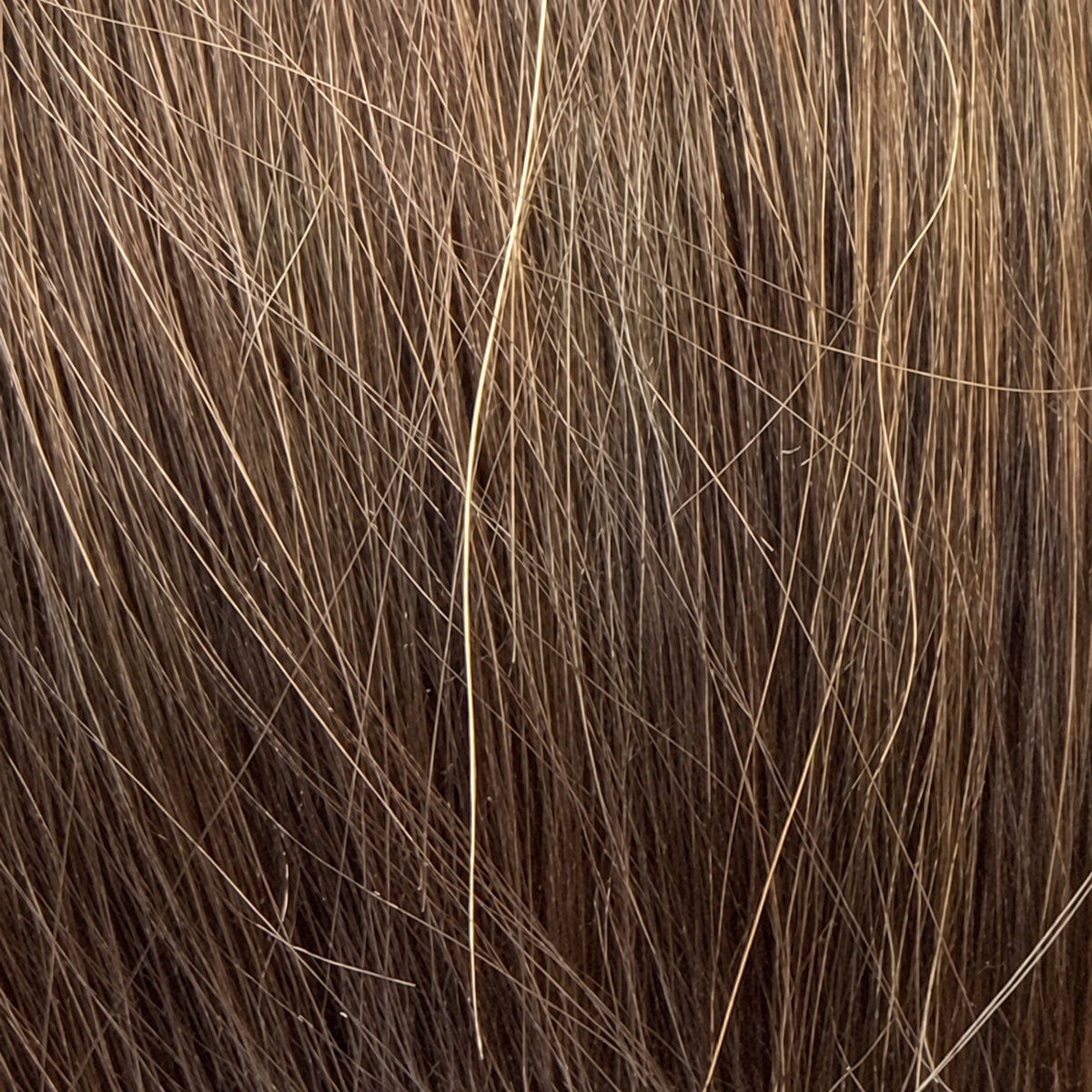4# - Medium Brown - K-Tip - Wavy - 70 cm · 100 g
