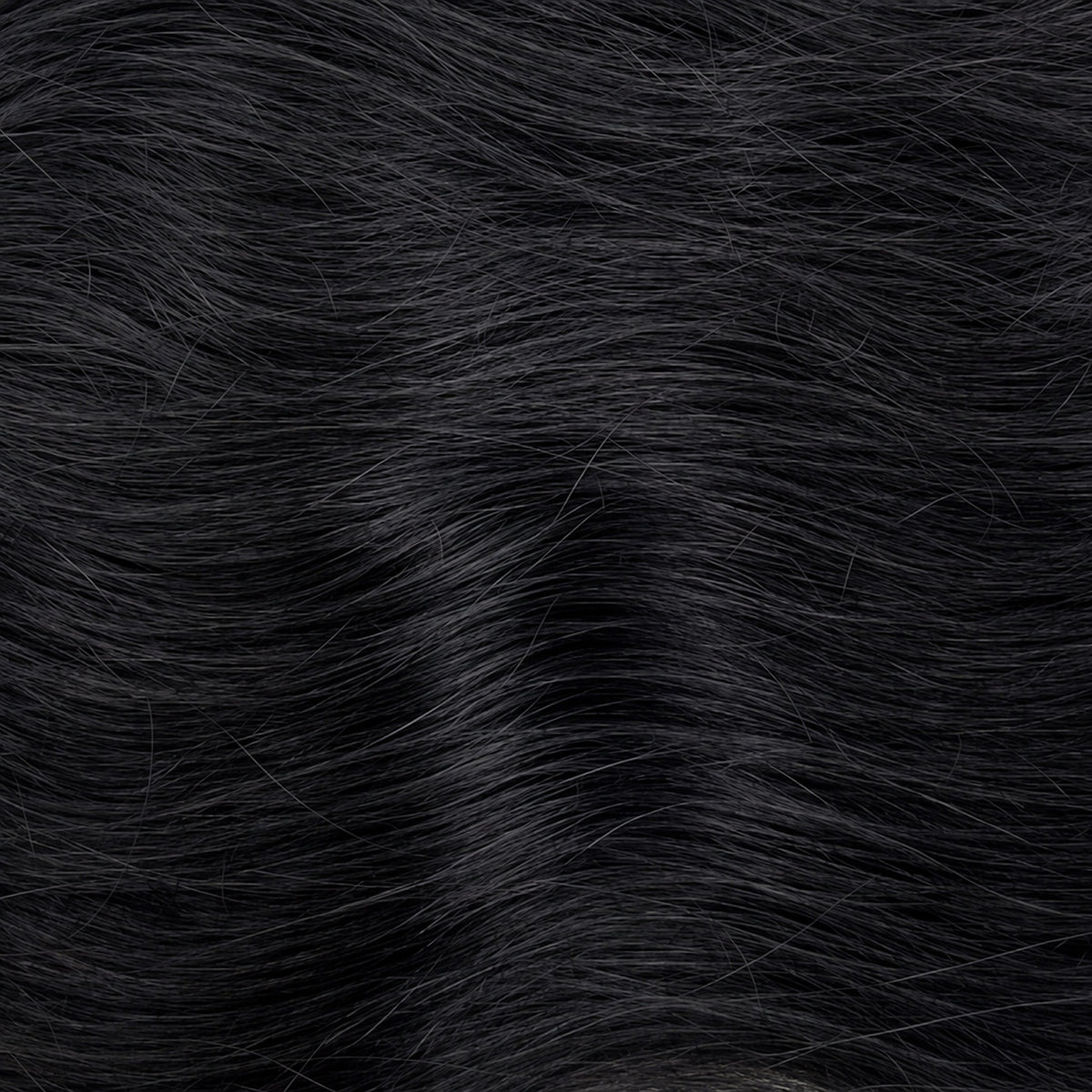 1# - Jet Black - Weft - Wavy - 70 cm · 100 g
