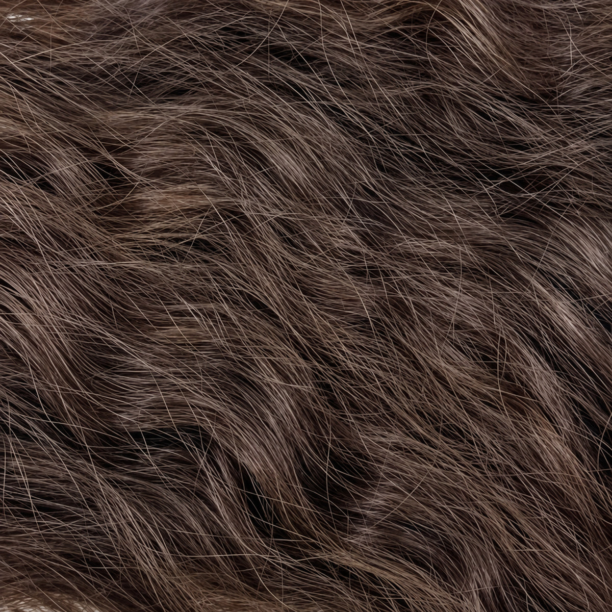 4# - Medium Brown - K-Tip - Curly - 70 cm · 100 g