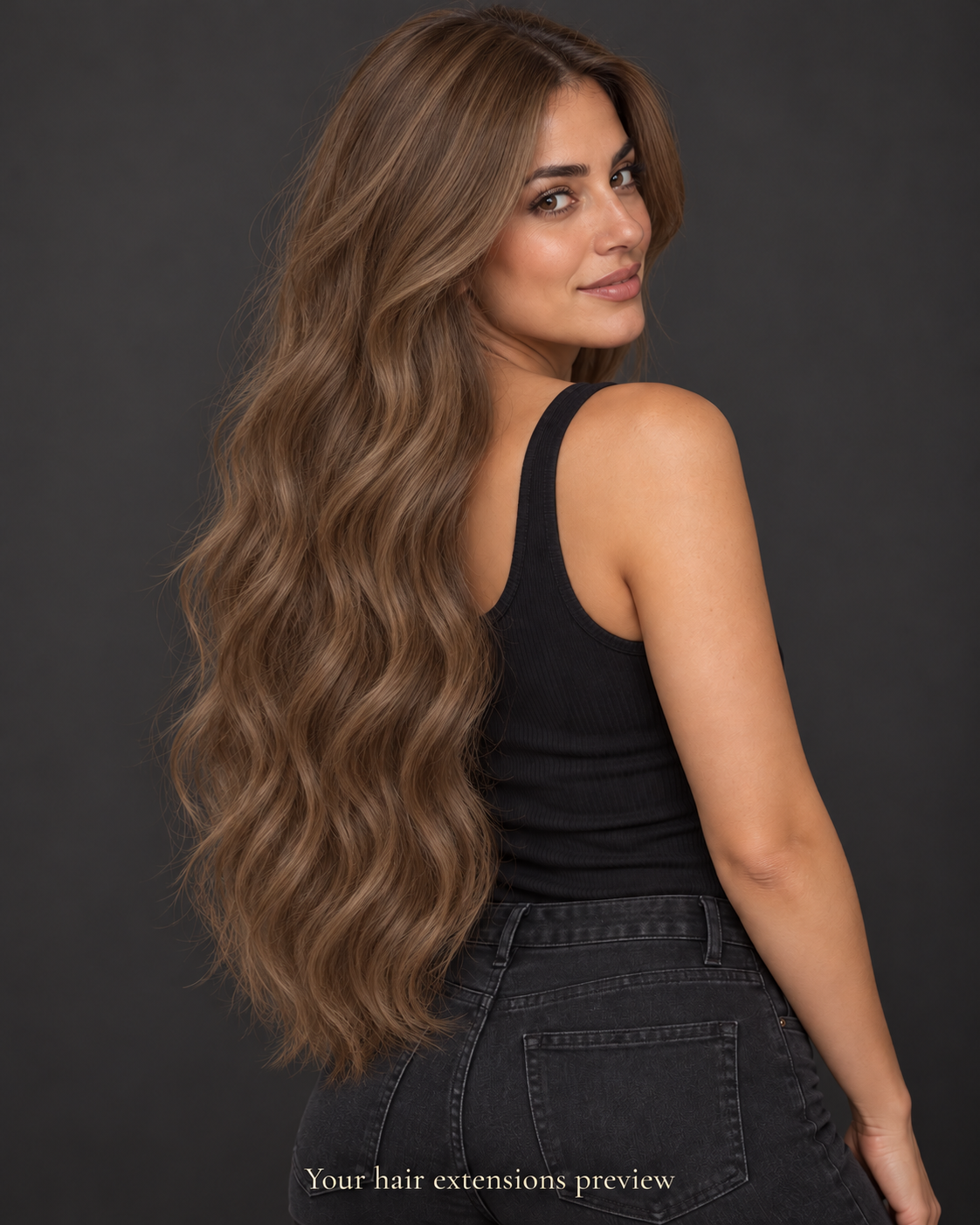 8# - Honey Blonde - Tape-In - Wavy - 70 cm · 100 g styling preview