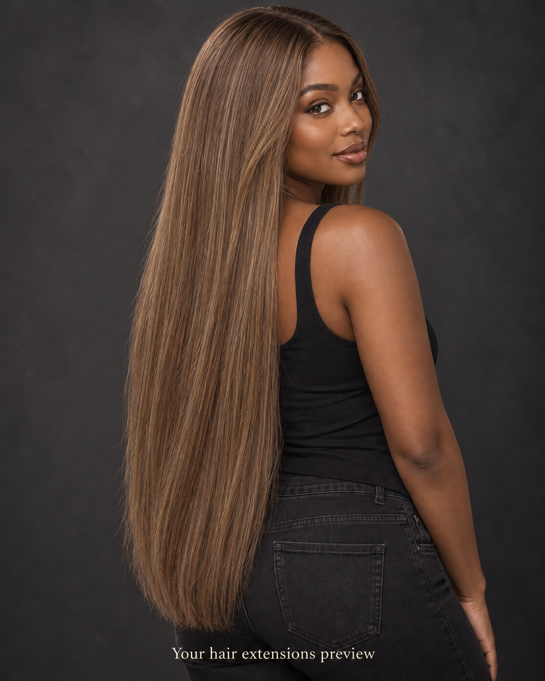8# - Honey Blonde - Tape-In - Straight - 70 cm · 100 g styling preview