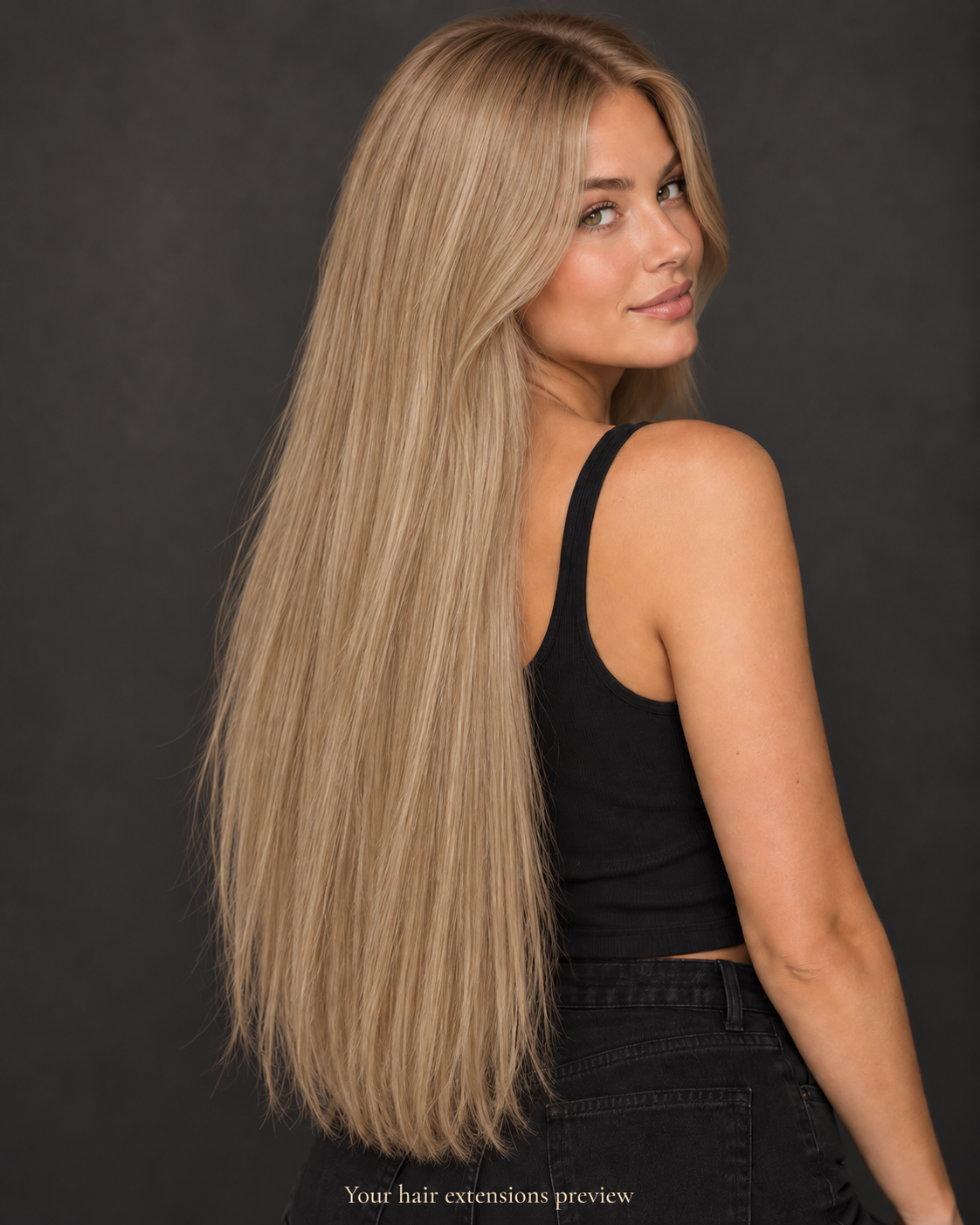 9A# - Ginger Blonde - I-Tip - Straight - 70 cm · 100 g styling preview