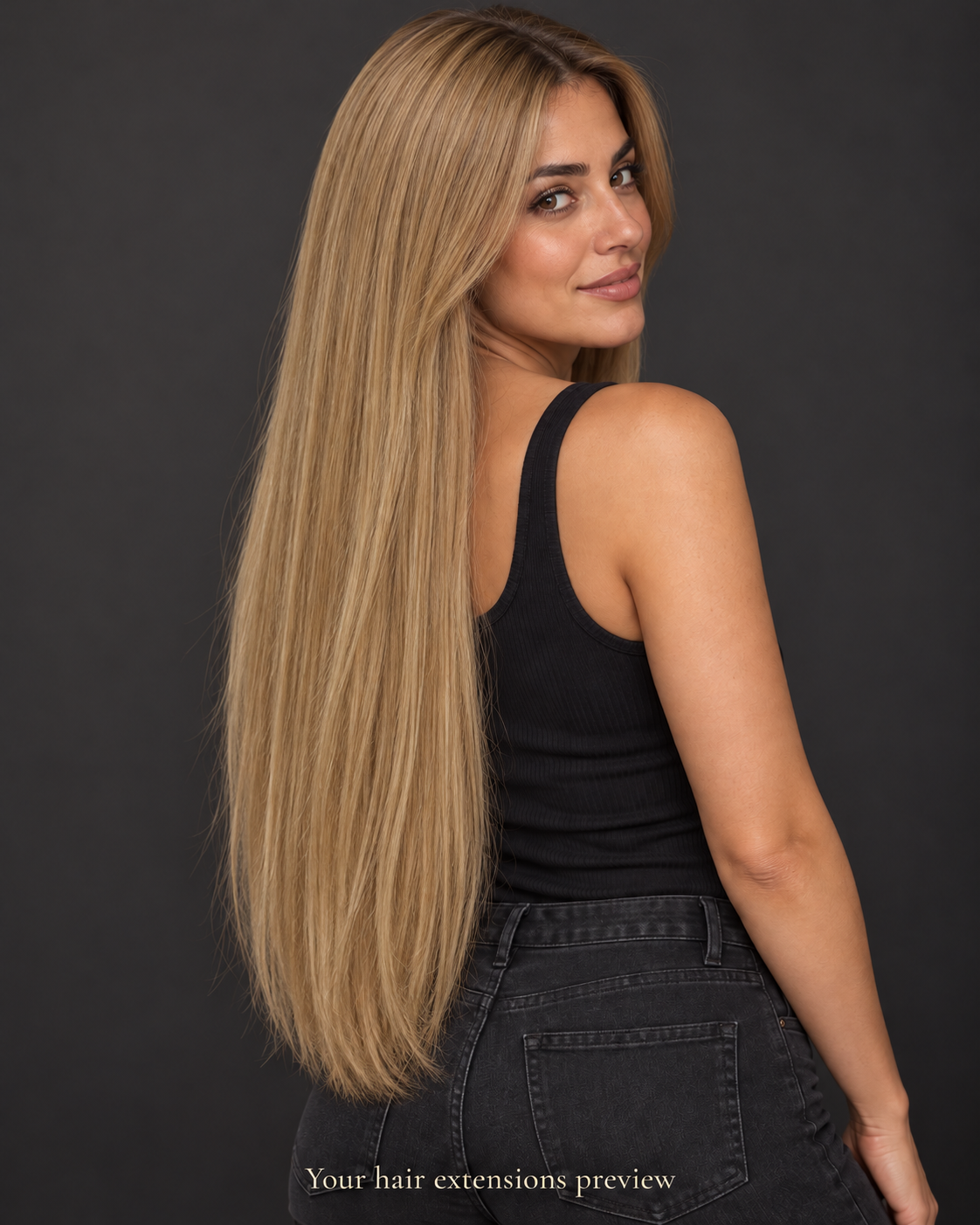 10# - Beige Blonde - K-Tip - Straight - 70 cm · 100 g styling preview