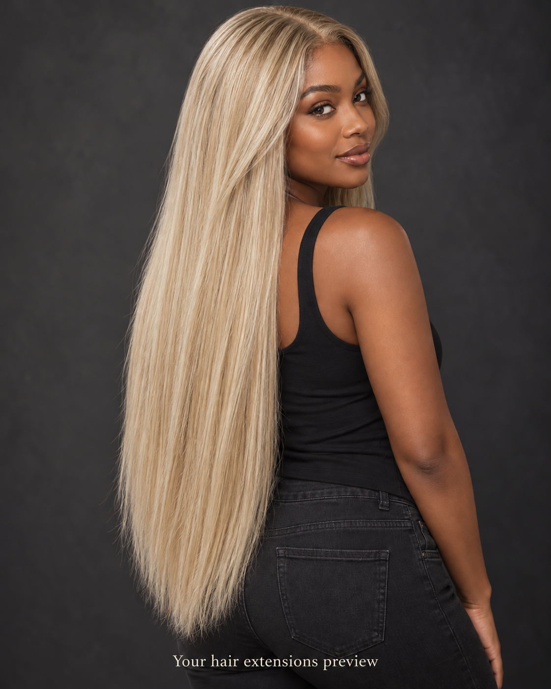 10# - Beige Blonde - K-Tip - Straight - 70 cm · 100 g styling preview
